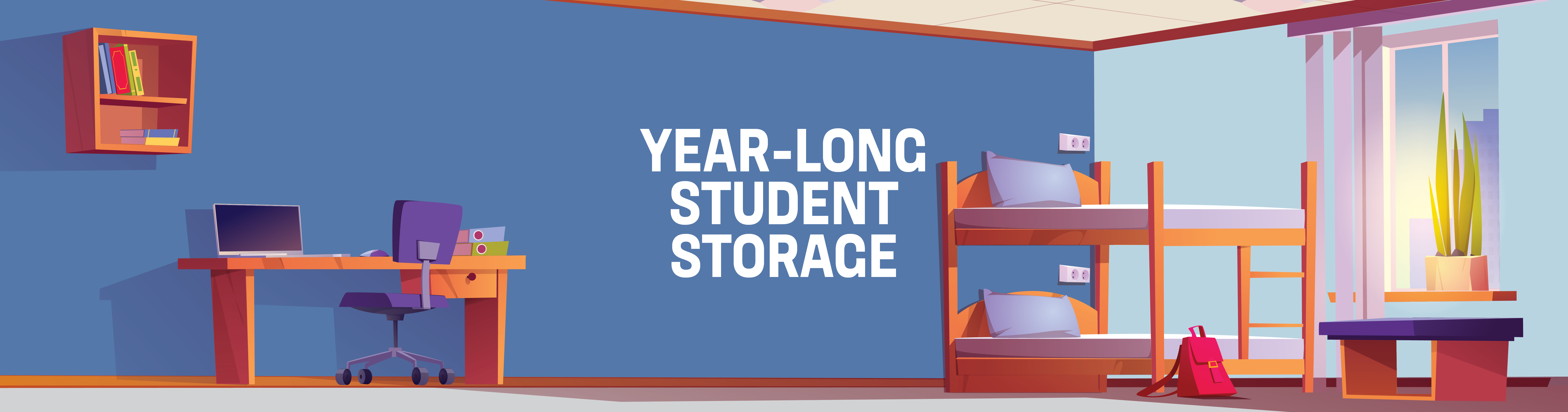 year-long student storage with Storage Depot of Gainesville